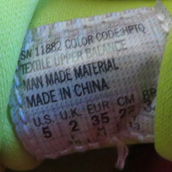 SKECHERS Flex Appeal Memory Foam Cosmic Pink Green Athletic Sneakers Shoes US 5 - Picture 13 of 13